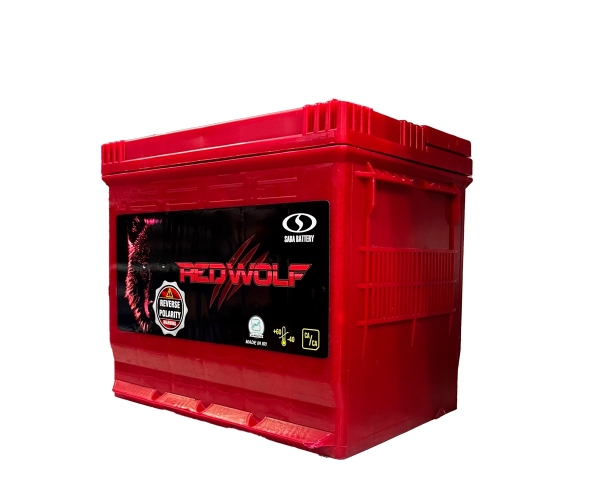 Аккумулятор, RED Wolf RWSA600, 60 Ah, 600 A, азия, обратная полярность